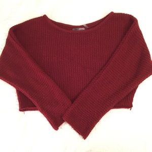 Cropped sweater
